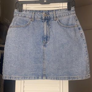 F21 Blue Denim skirt